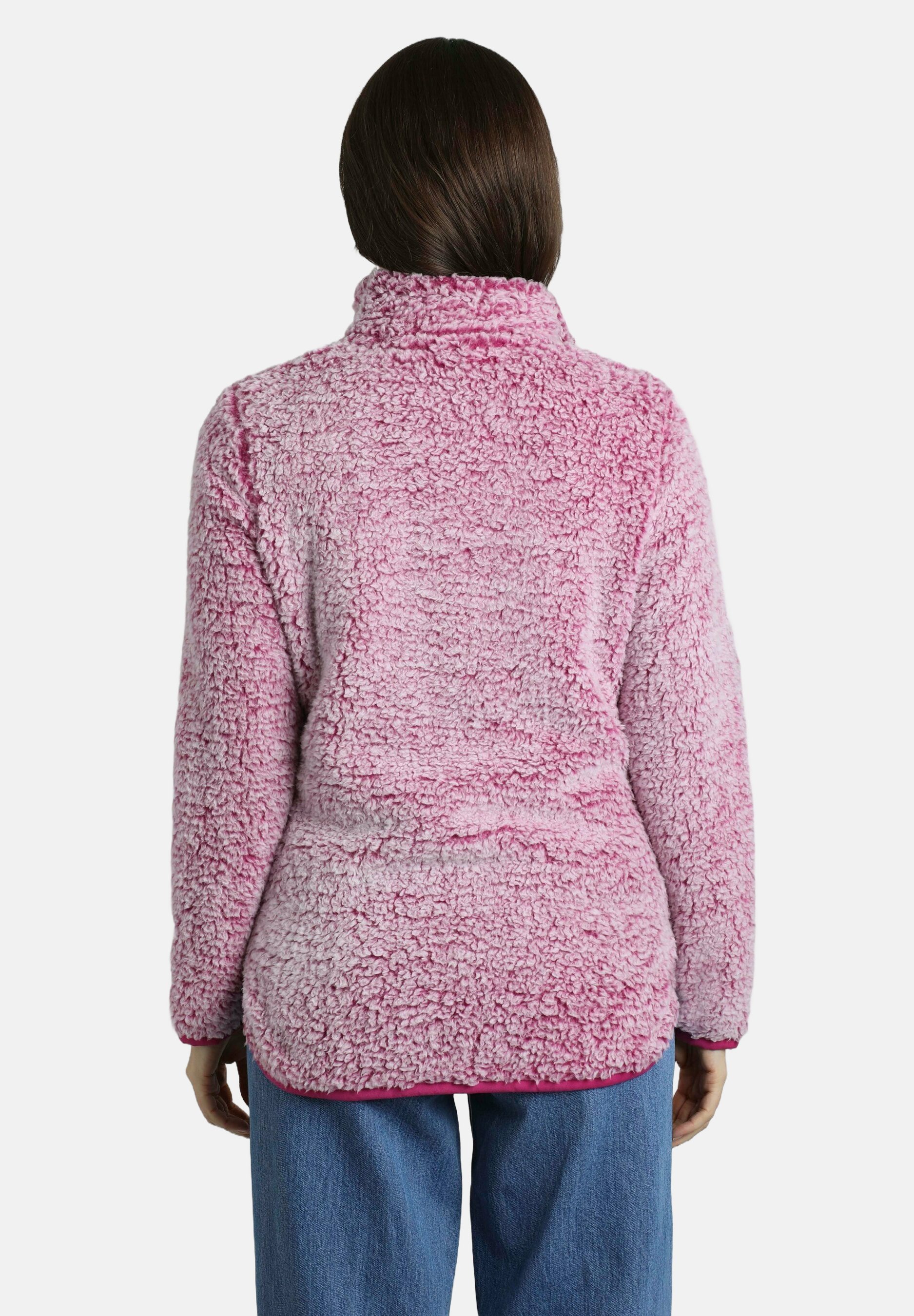 売れ筋商品|||ウィアードフィッシュ パーカー・スウェットシャツ レディース アウター MADI COSY 1/4 ZIP - Fleece jumper - dark raspberry Weird Fish MADI COSY 1/4 ZIP - Fleece jumper - dark