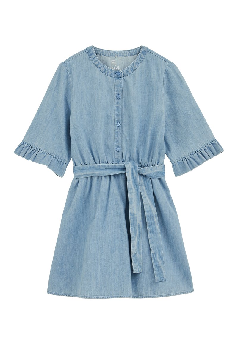 WE Fashion BLUE RIDGE - Spijkerjurk - light blue/lichtblauw - Zalando.nl