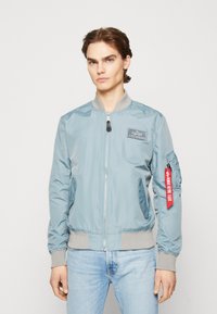 Alpha Industries - Chaquetas bomber - grey blue Imagen en miniatura 1