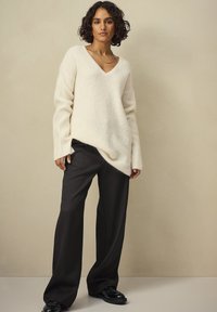 Ellos Collection DREAMY - Striktrøje - weiß