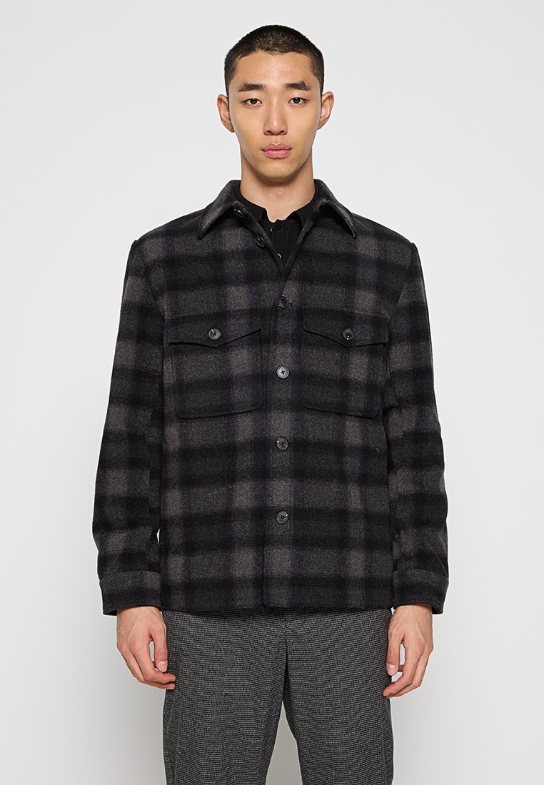 Selected Homme Overhemd antraciet