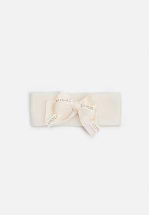 FASCIA FIOCCO NASTRO LOGATO UNISEX - Panta/korvaläpät - latte