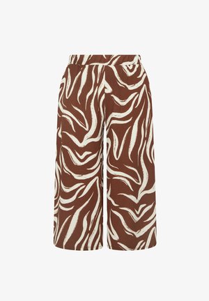 Yours Clothing, WOMEN'S SUMMER TROUSERS - Bukser - chocolate