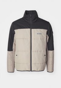 Sélectionné, beige/black