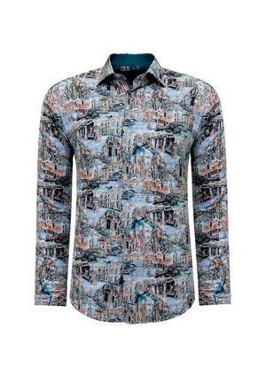 Local Fanatic, Overhemd - blauw, groen