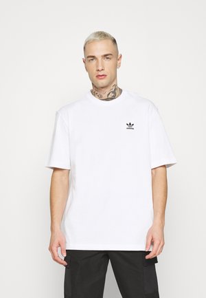 TREFOIL TEE - T-shirt imprimé - white/black