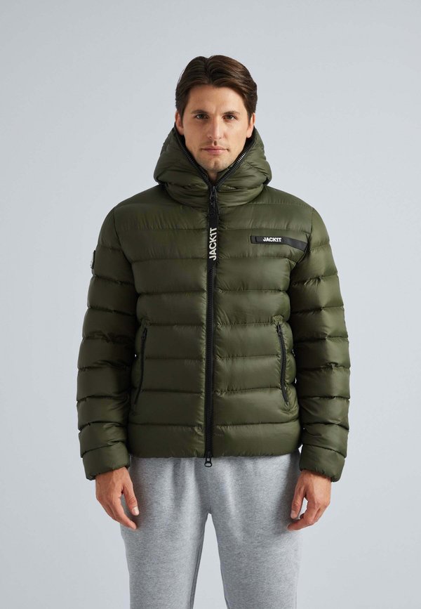 DRY RACER  - Daunenjacke - olive