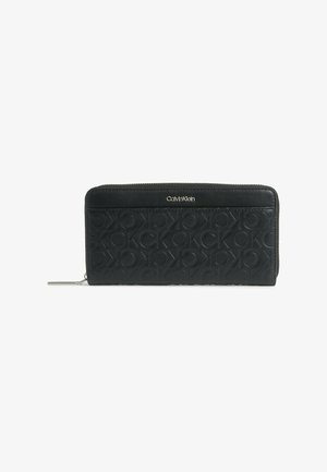 Calvin Klein, LARGE ZIP AROUND - Wallet - ck black