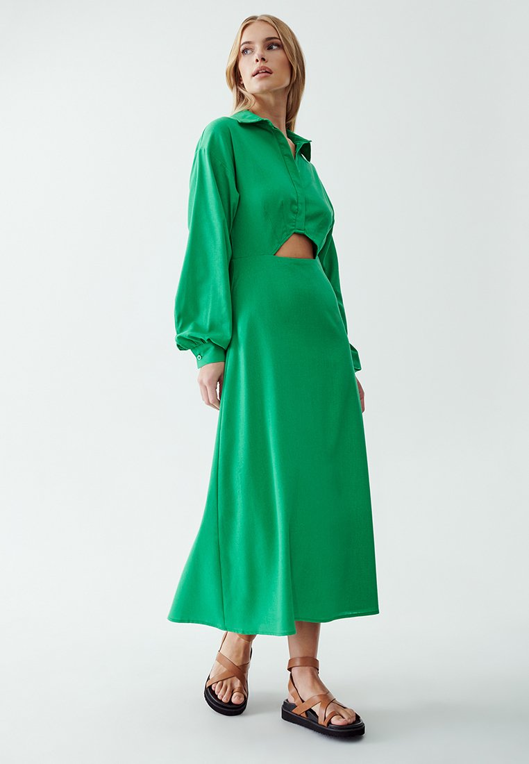 CALLI ZOIA MIDI - Shirt dress - apple green/green - Zalando.ie CALLI ZOIA MIDI - Shirt dress - apple green/green - Zalando.ie