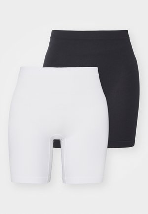 SEAMLESS BIKERS 2 PACK - Shapewear - white