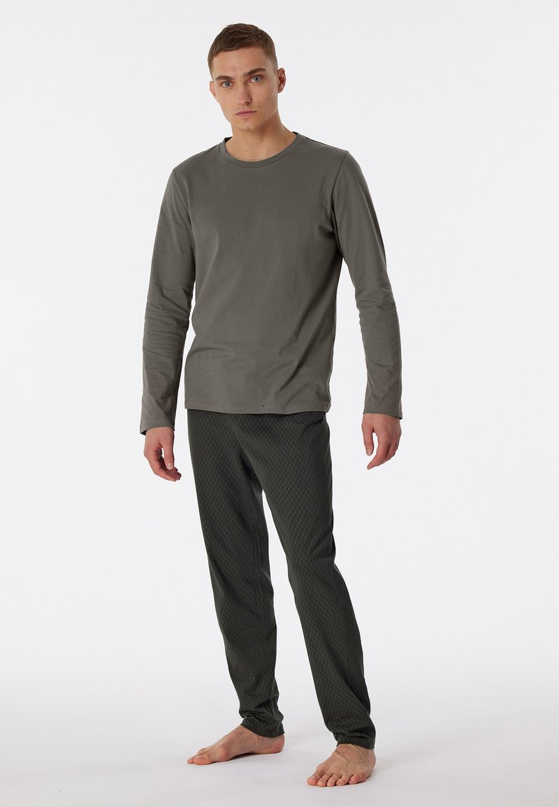 Pyjama Court Garçon Schiesser 100 % Coton Bio – T-shirt Imprimé + Short Uni, Tailles 140-176