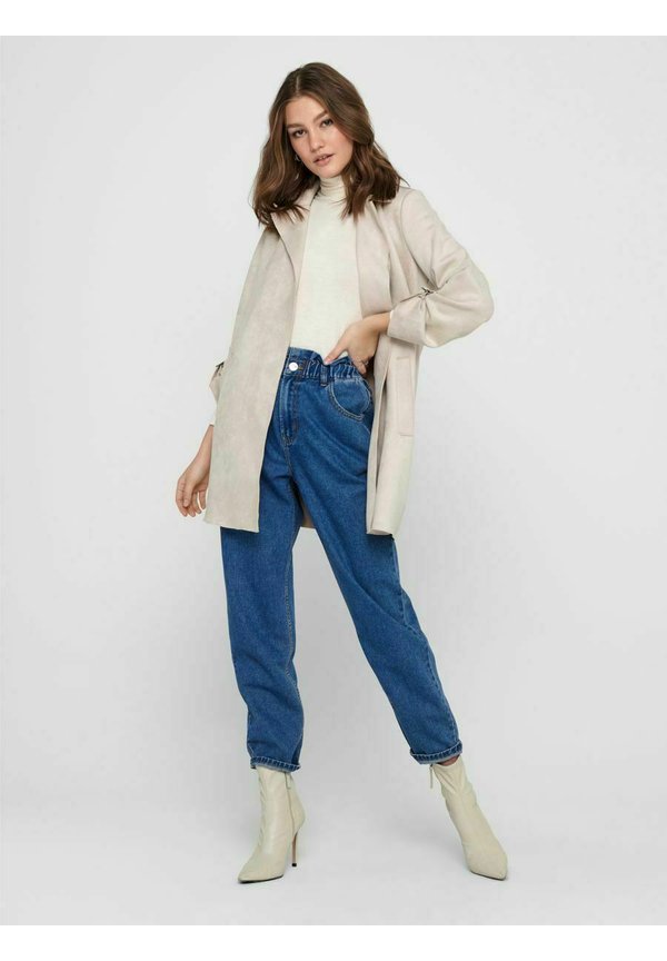 ONLJOLINE COAT LIFE  - Short coat - pumice stone2