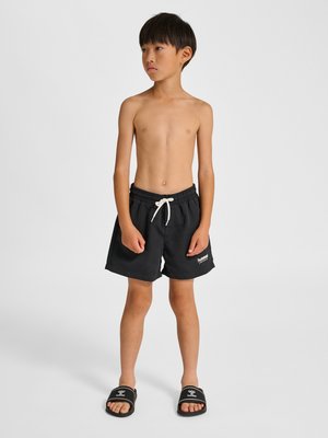 Hummel, HMLJR REG BOARD - Badeshorts - black