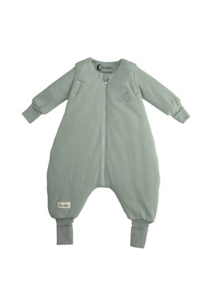 Baby's sleeping bag - dunkelgrün meliert
