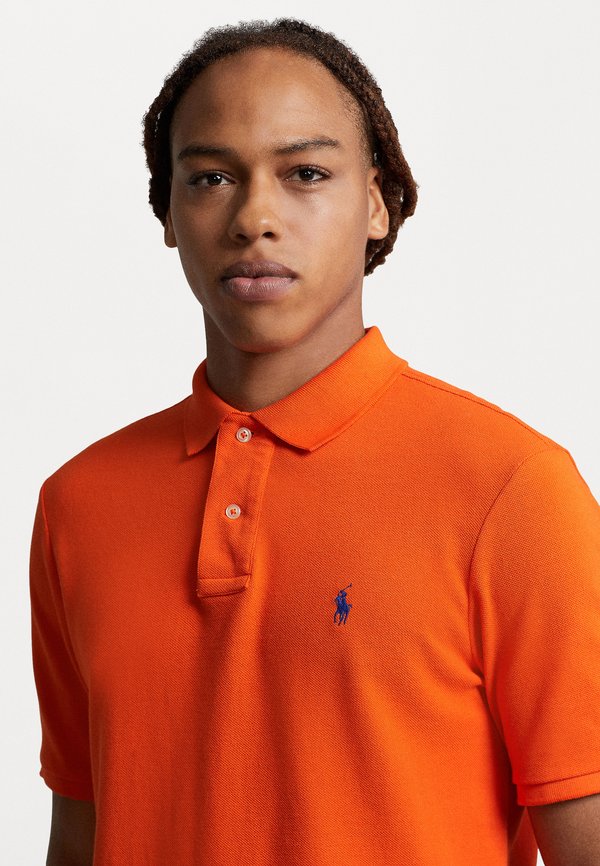 THE ICONIC MESH POLO SHIRT - Polo shirt - sailing orange2