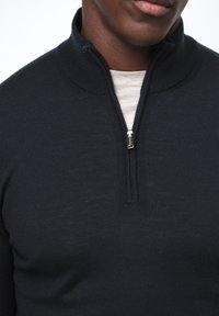 PROFUOMO THE MERINO HALF ZIP - Maglione - navy