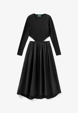 United Colors of Benetton Jurk - black