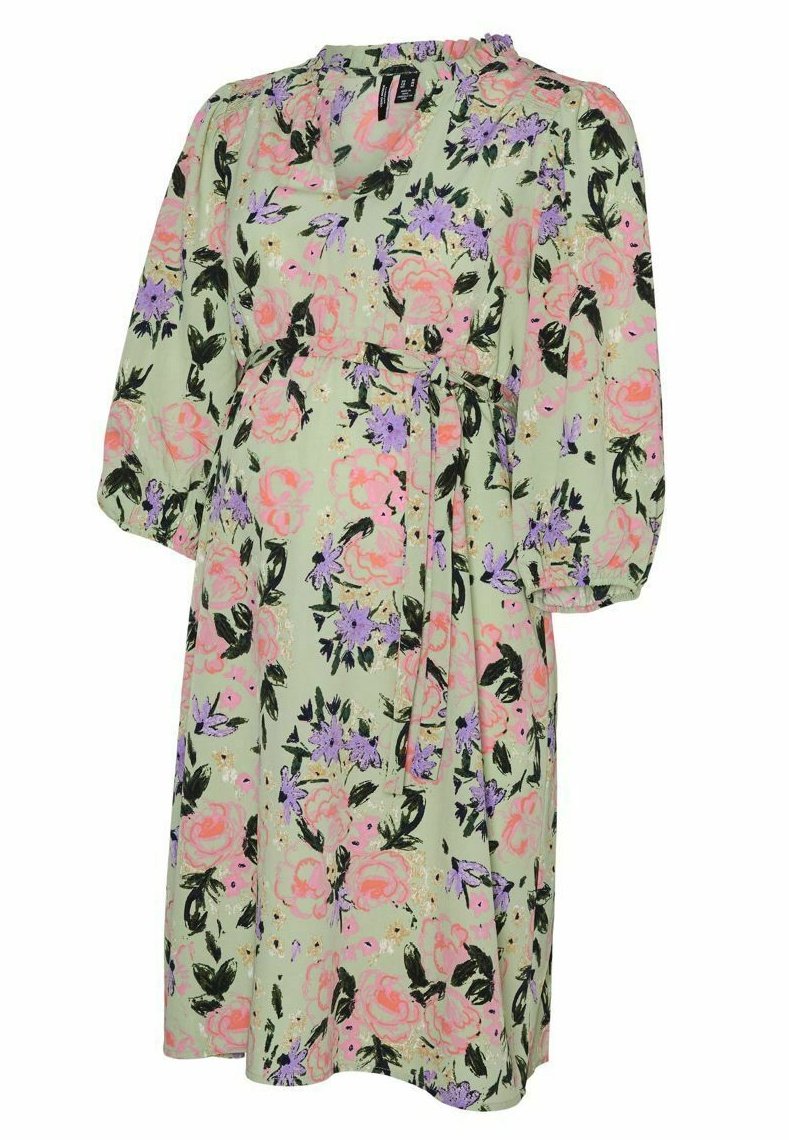 Vero Moda Maternity Jurk lichtgroen