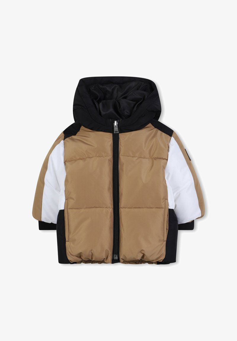 BOSS Kidswear PUFFER JACKET - Zimná bunda - cookie