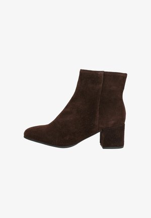Högl, STIEFELETTE - Bottines - chocplum