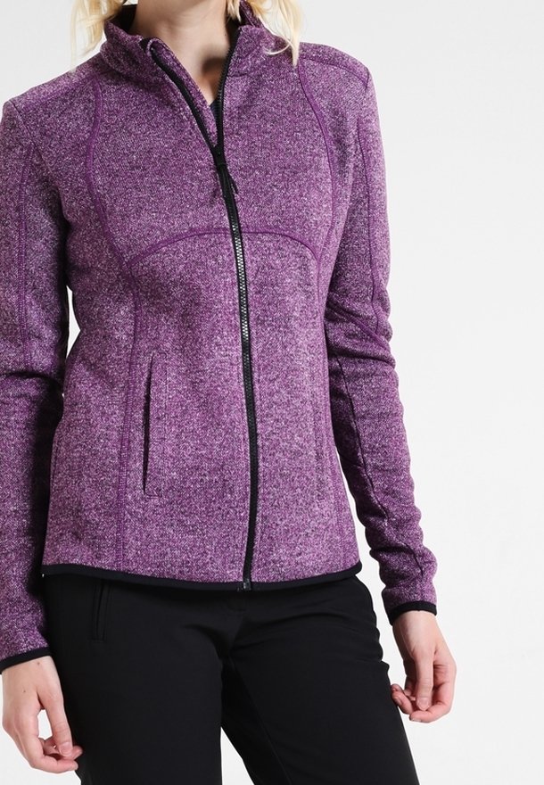 Even&Odd active Forro polar - dark purple