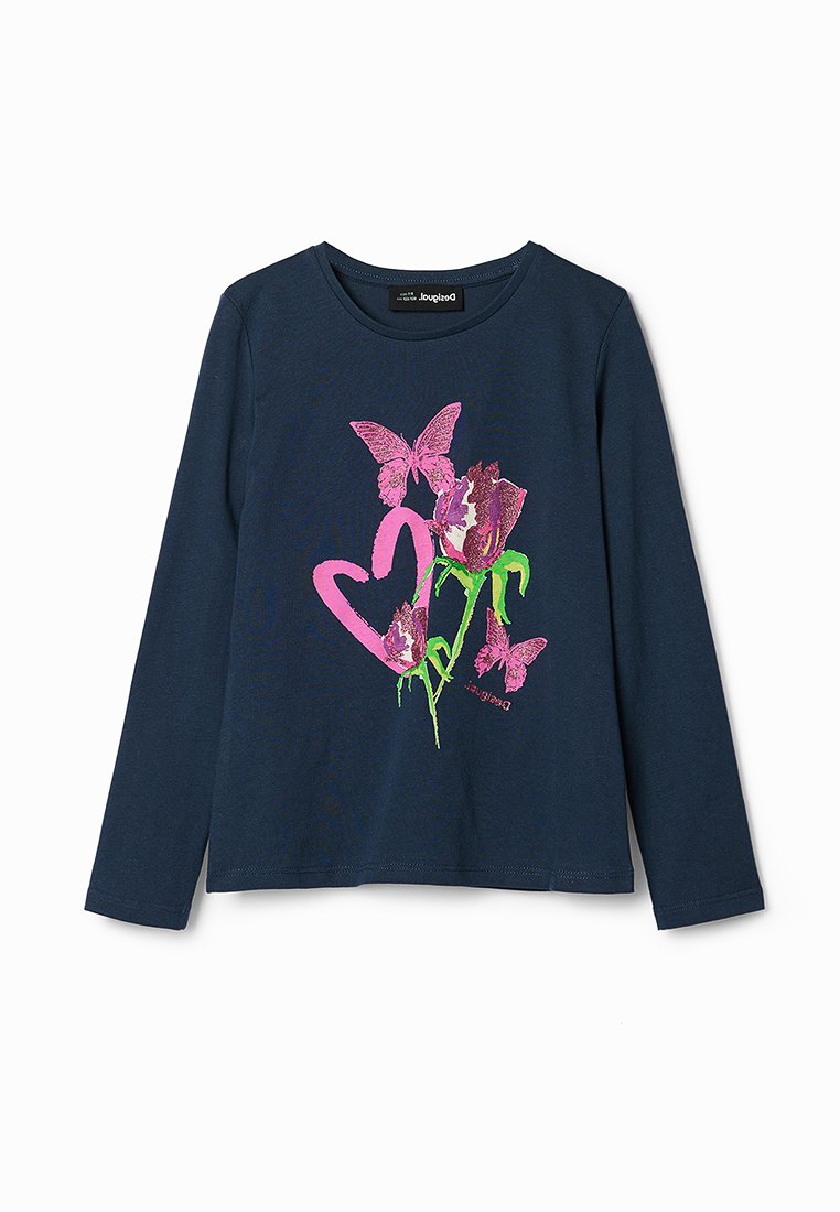 Desigual Longsleeve koningsblauw