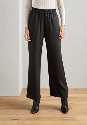 PANTS  - Trousers - black