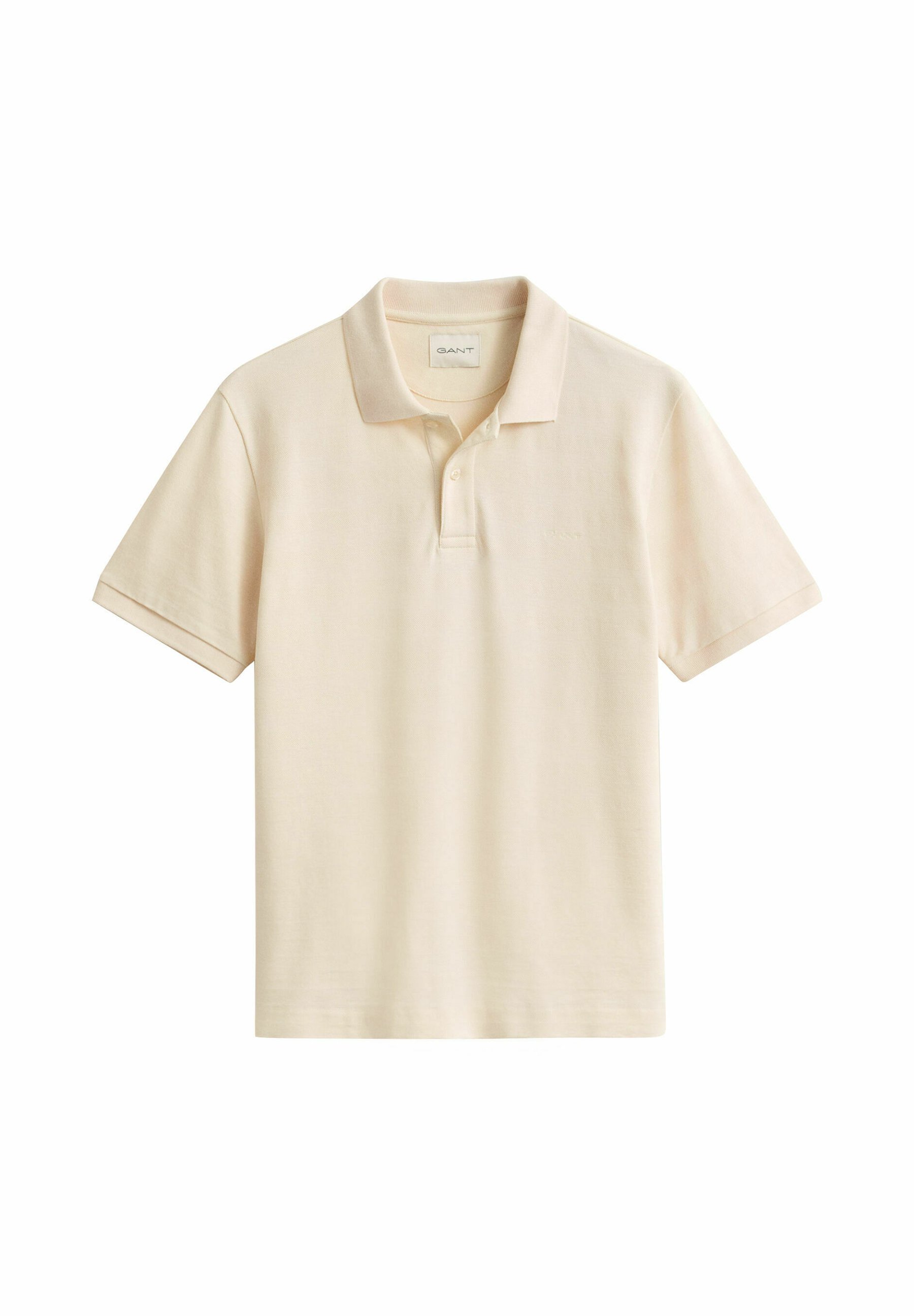 GANT TEXTURED - Polotričko - creamed white