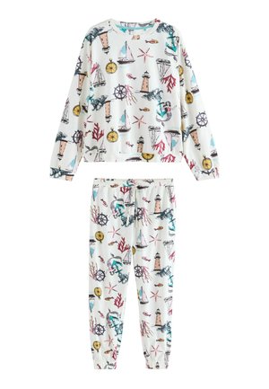 REGULAR FIT - LONG SLEEVE . - Set lenjerie de noapte - cream mermaid