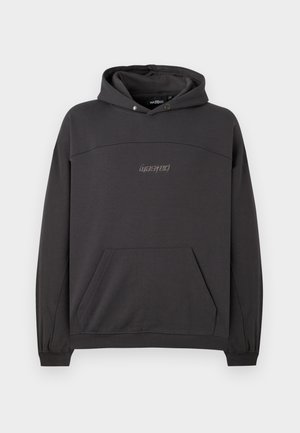 SWITCHBLADE BOXY HOODIE UNISEX - Kapucnis pulóver - old black