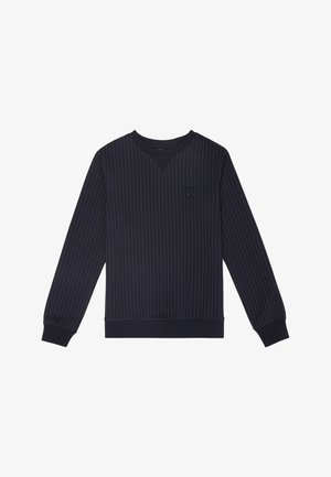 Fila, BREDA REGULAR - Sweatshirt - black iris egret striped