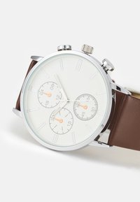 Pier One SET - Montre - cognac/silver-coloured