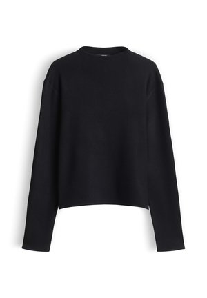 someday., RELAXED FIT FUNNEL NECK - Jumper - black
