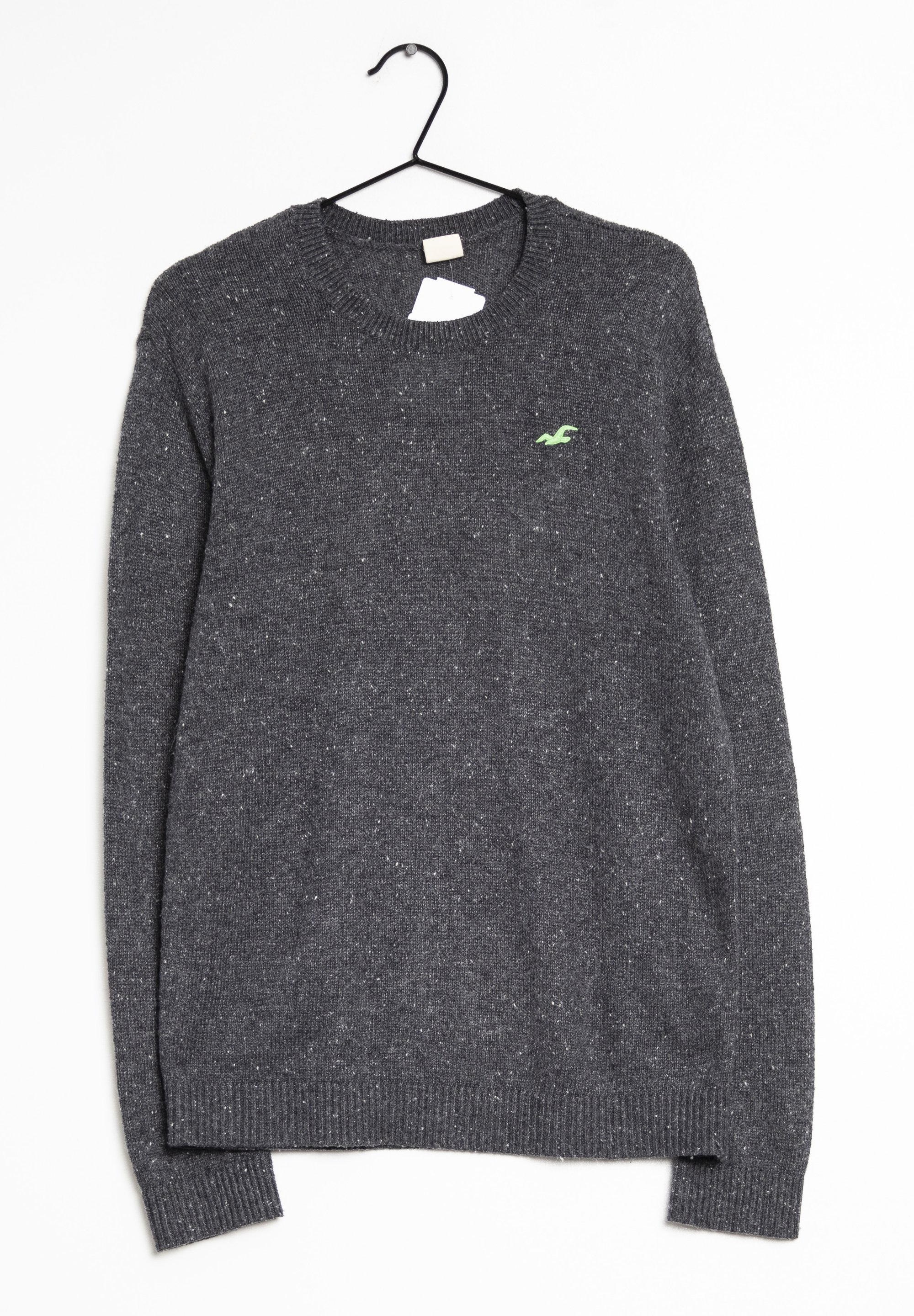 Hollister Strickpullover grey/dunkelgrau-meliert (Pre