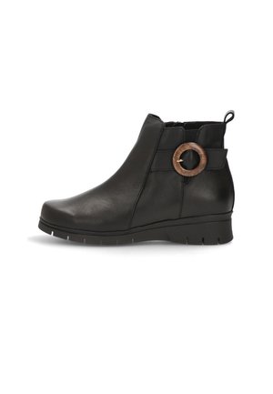 YULIA - Botines de cuña - black