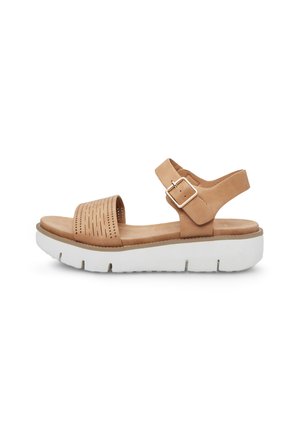Sandale s platformom - marrone