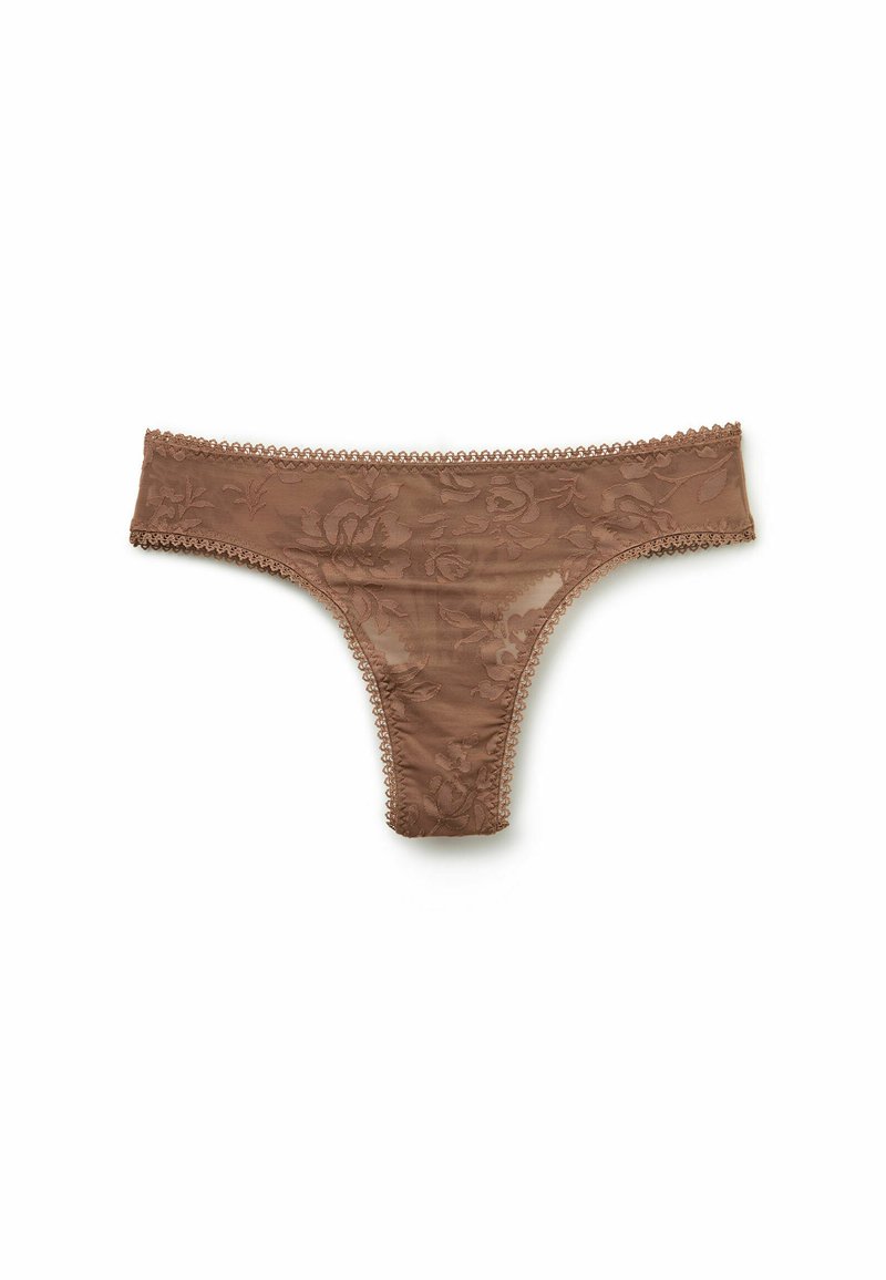 Intimissimi SOFTER THAN A KISS BRAZILIAN - String - natural/camel ...