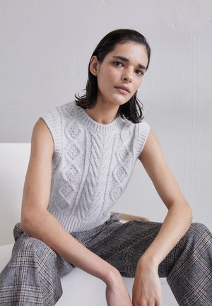 rag & bone BRODY VEST - Μπλούζα - light grey