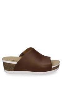 Josef Seibel Ciabattine con tacco - cognac