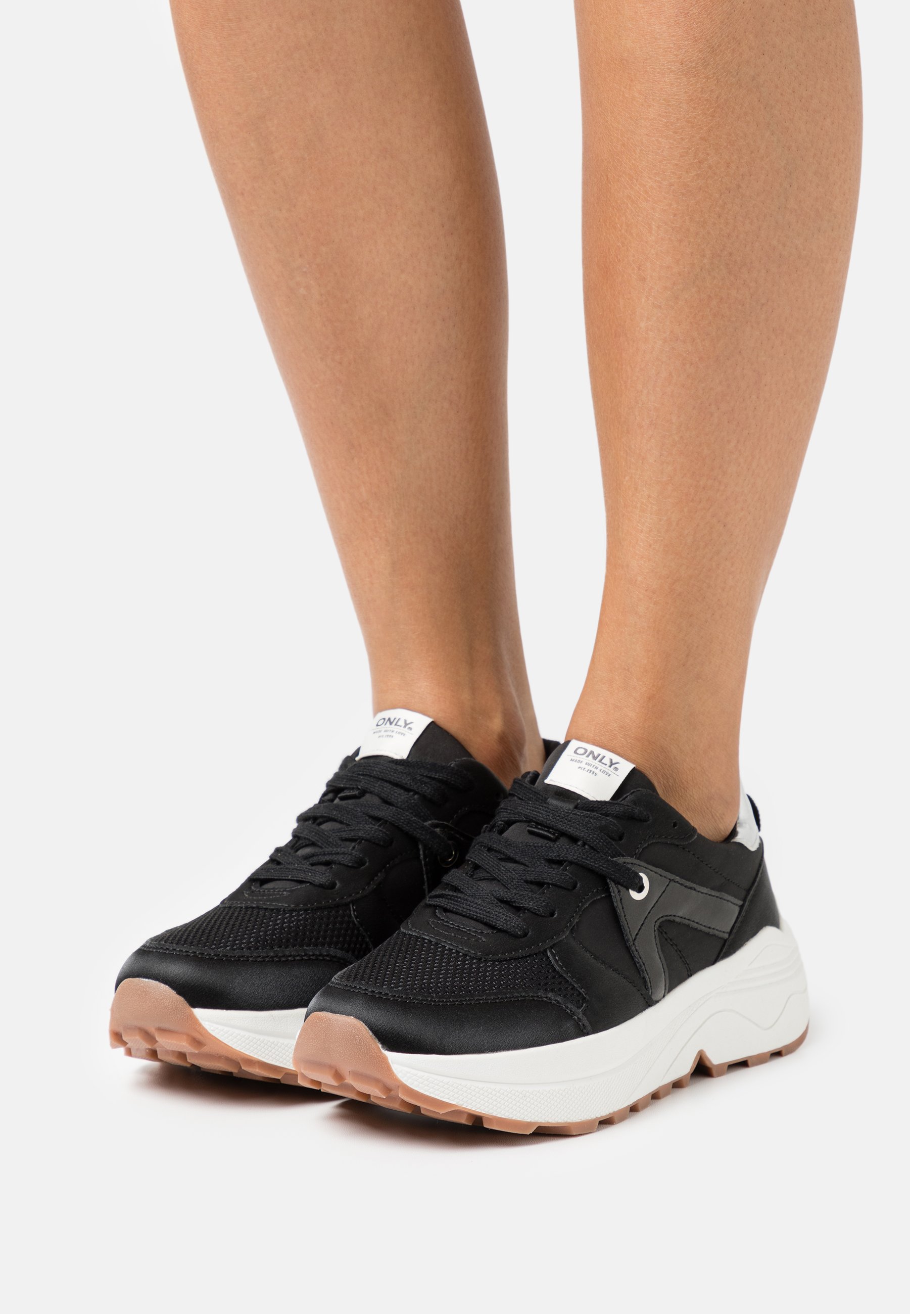 ONLY SHOES ONLSYLVIE - Sneakers laag - black/Zwart - Zalando.nl