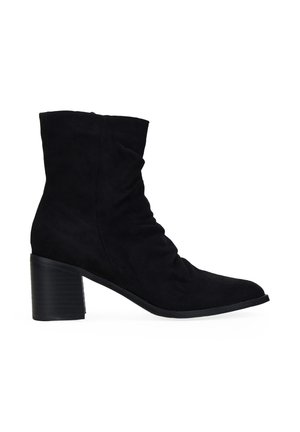 SLOUCHY DE TACÓN - Botines - black