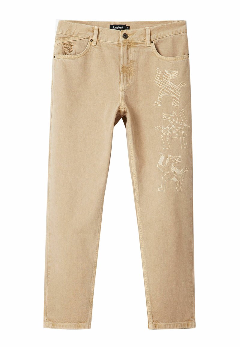 Desigual Straight leg jeans blauw