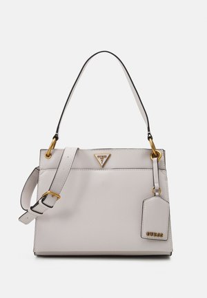 Guess BASILEA GIRLFRIEND SATCHEL - Torebka - dove