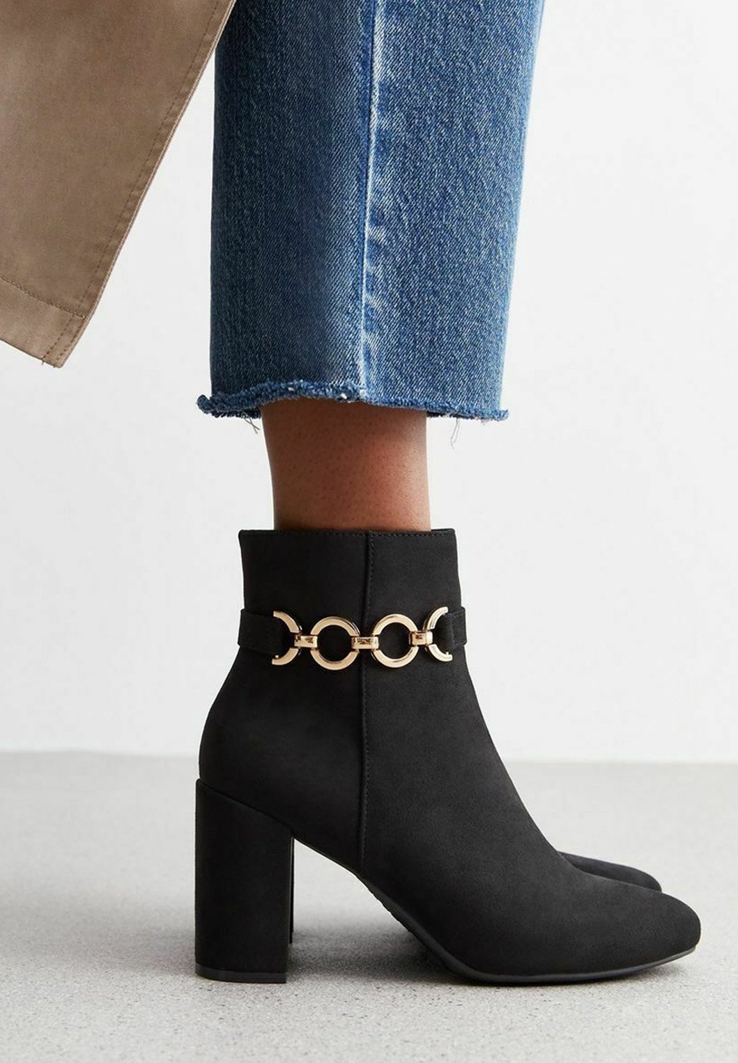 New Look Stiefelette black/schwarz (Pre-owned)