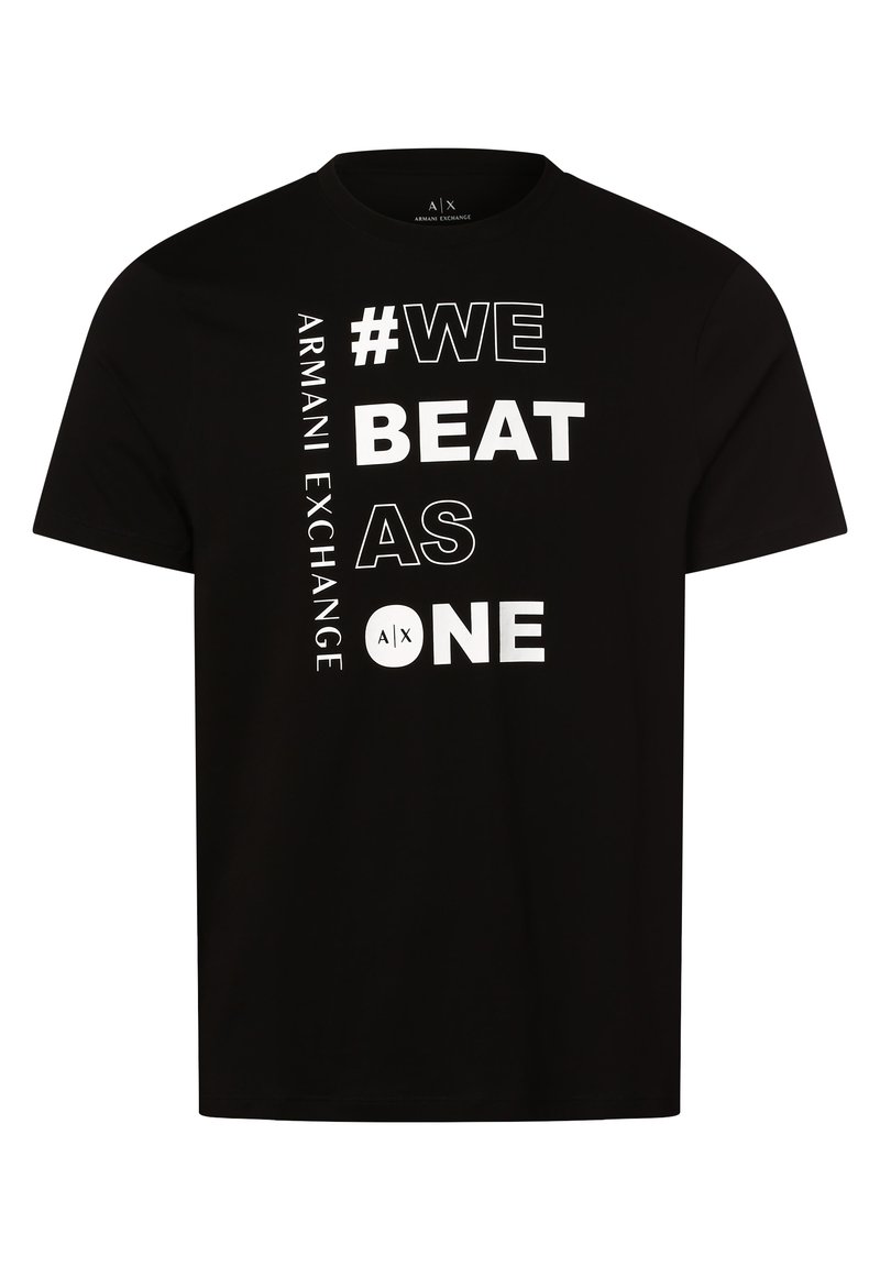 Armani Exchange T-shirt print zwart Armani Exchange T-shirt print zwart