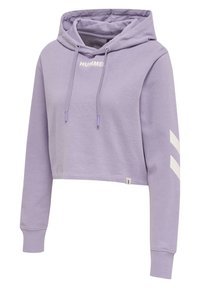 Hummel Felpa con cappuccio - purple
