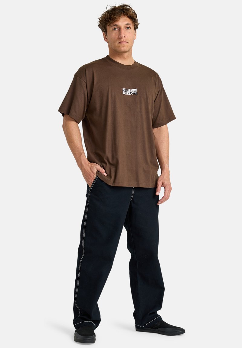 Billabong T-shirt print bruin Billabong T-shirt print bruin