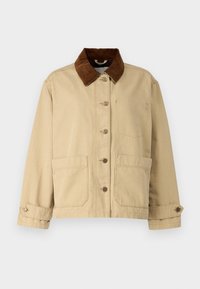 GANT WASHED WORKWEAR JACKET Chaqueta fina burnt