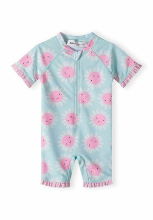 SHORT SLEEVE ALL-IN ONE  - Kopalke - light blue
