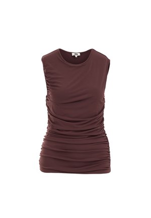 WE Fashion, Top - aubergine